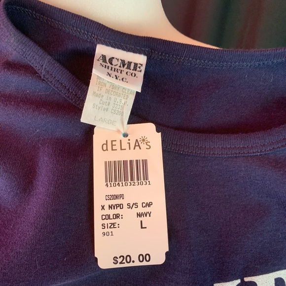 Acme blue NYPD tee size L - Picture 5 of 6